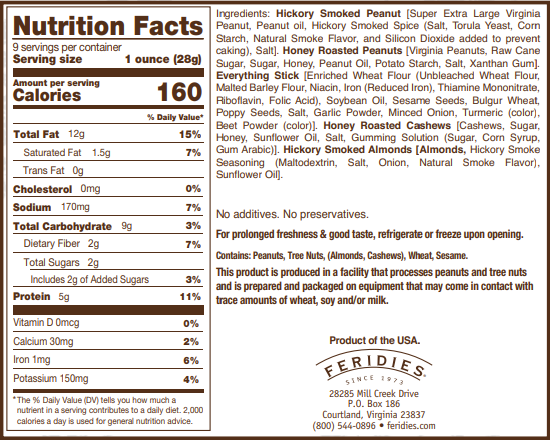 9oz Tin Campfire Crunch Snack Mix