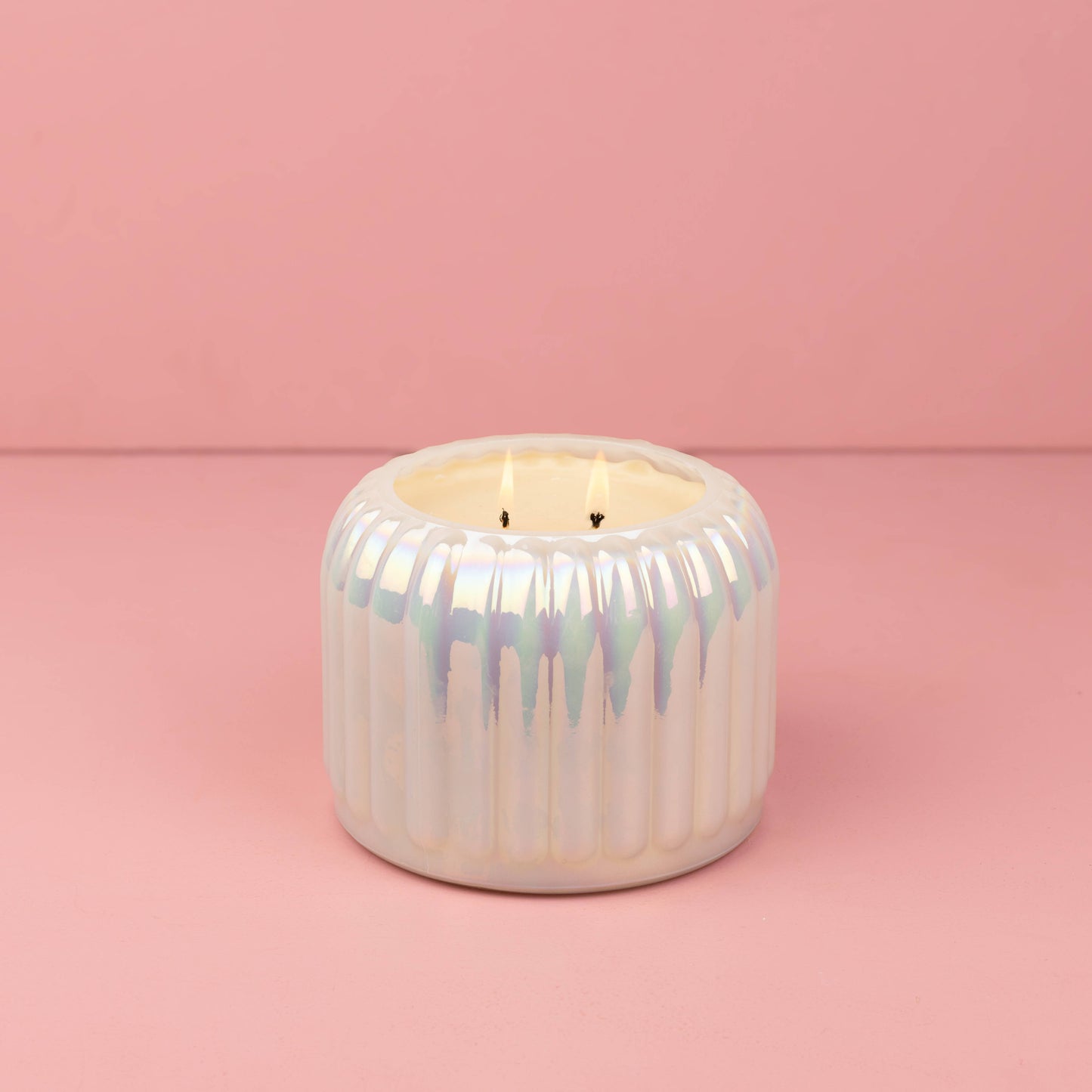 Sweet Grace Collection Candle #071 | White Iridescent Candle