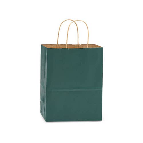 Recycled Kraft Color Paper Retail Shopping Bags