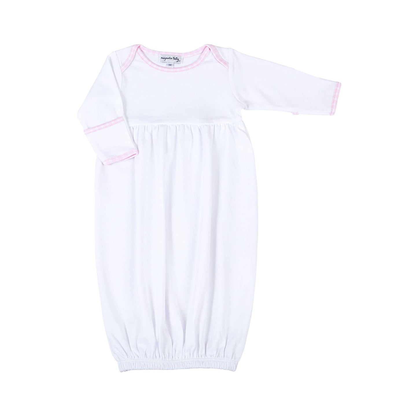 New Beginnings Pink Gathered Gown