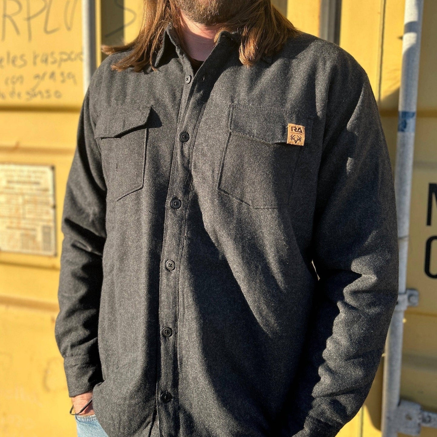 Dutton Quilted Flannel Shirt Jacket