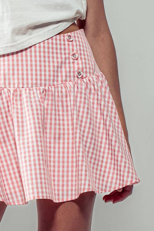 Countryside Comfort Lined Mini Skirt