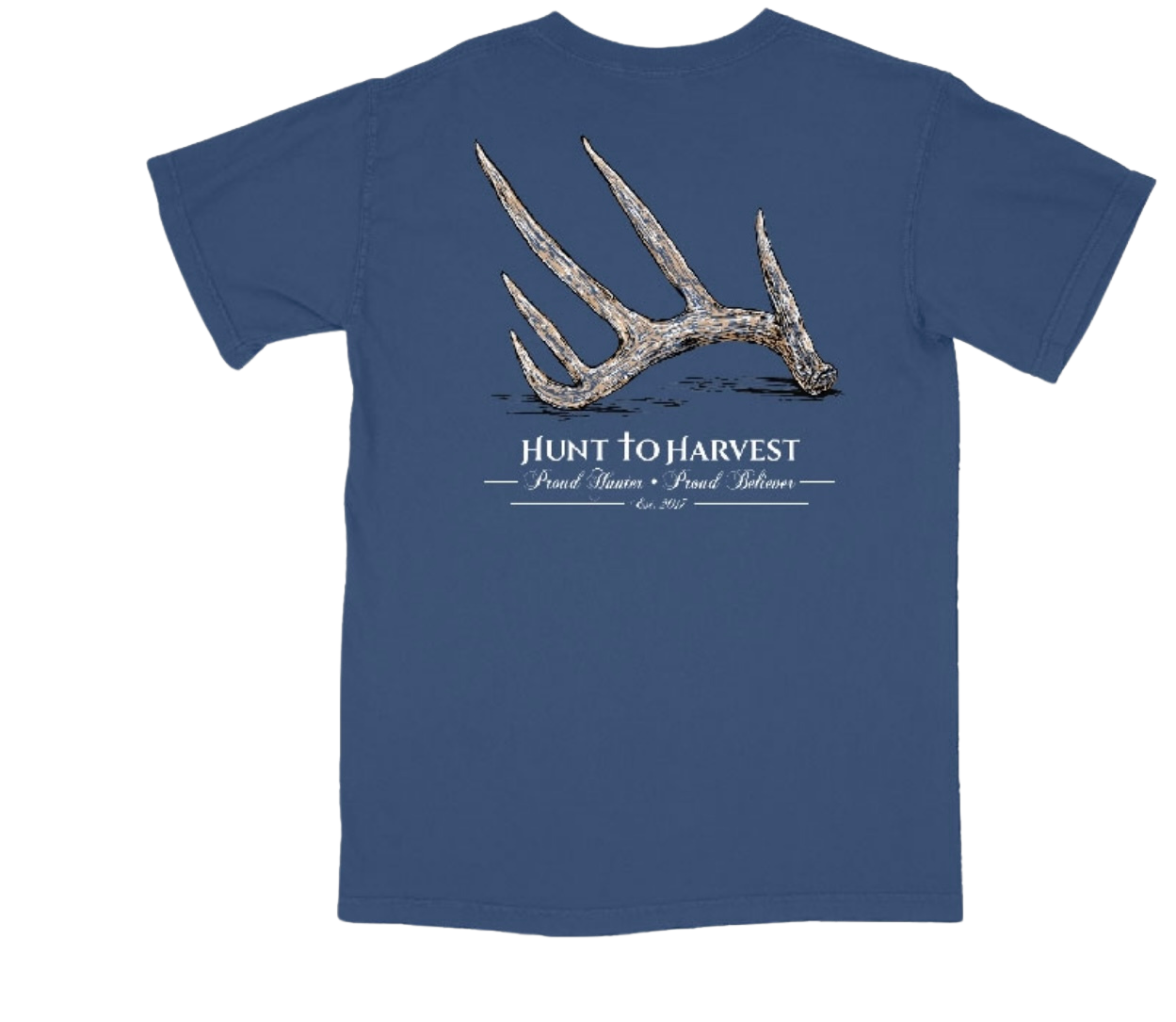 Shed Tee-Navy or Military Green