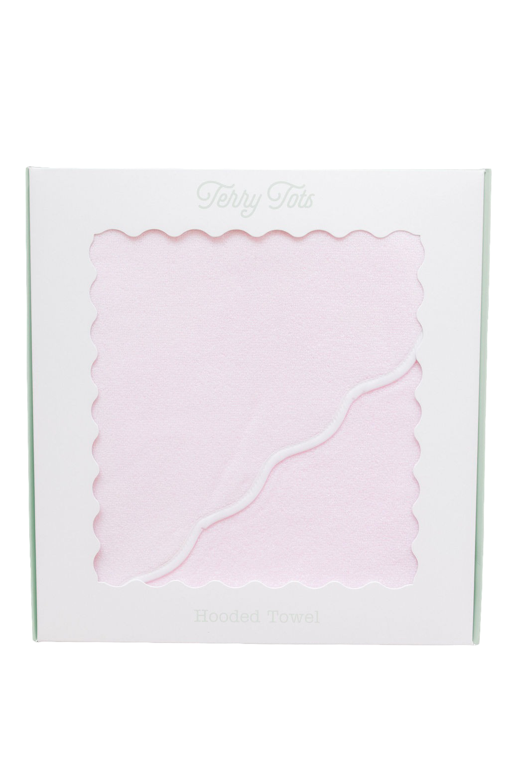 Hooded Towel - Pink Terry