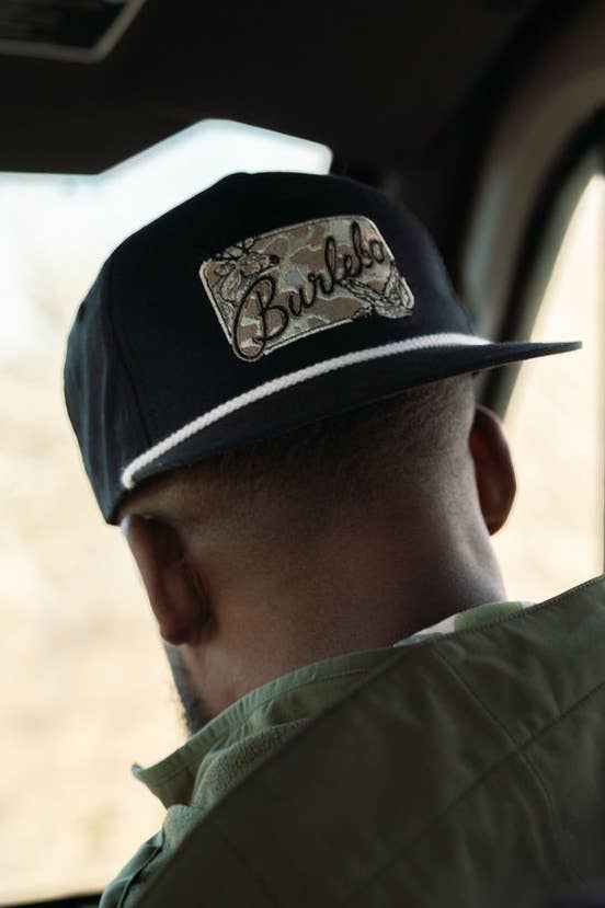 Cap - Black Camo Patch