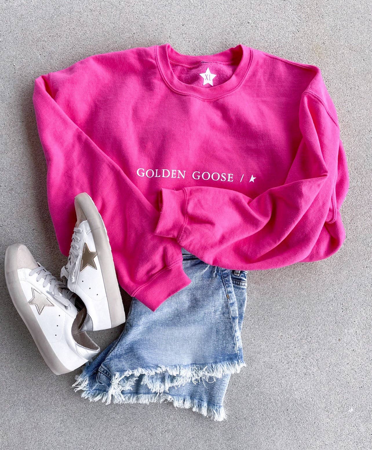 Golden Goose Crew Graphic Sweatshirt for Women