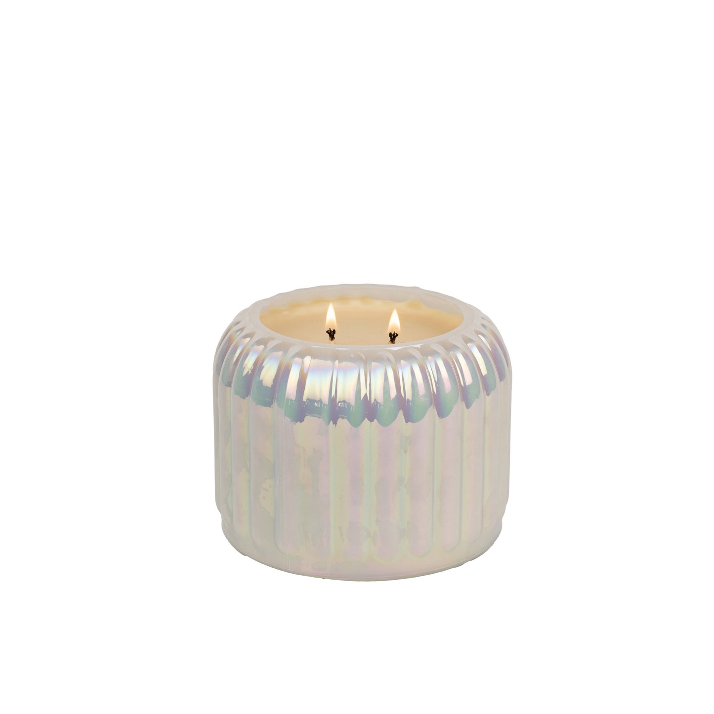 Sweet Grace Collection Candle #071 | White Iridescent Candle