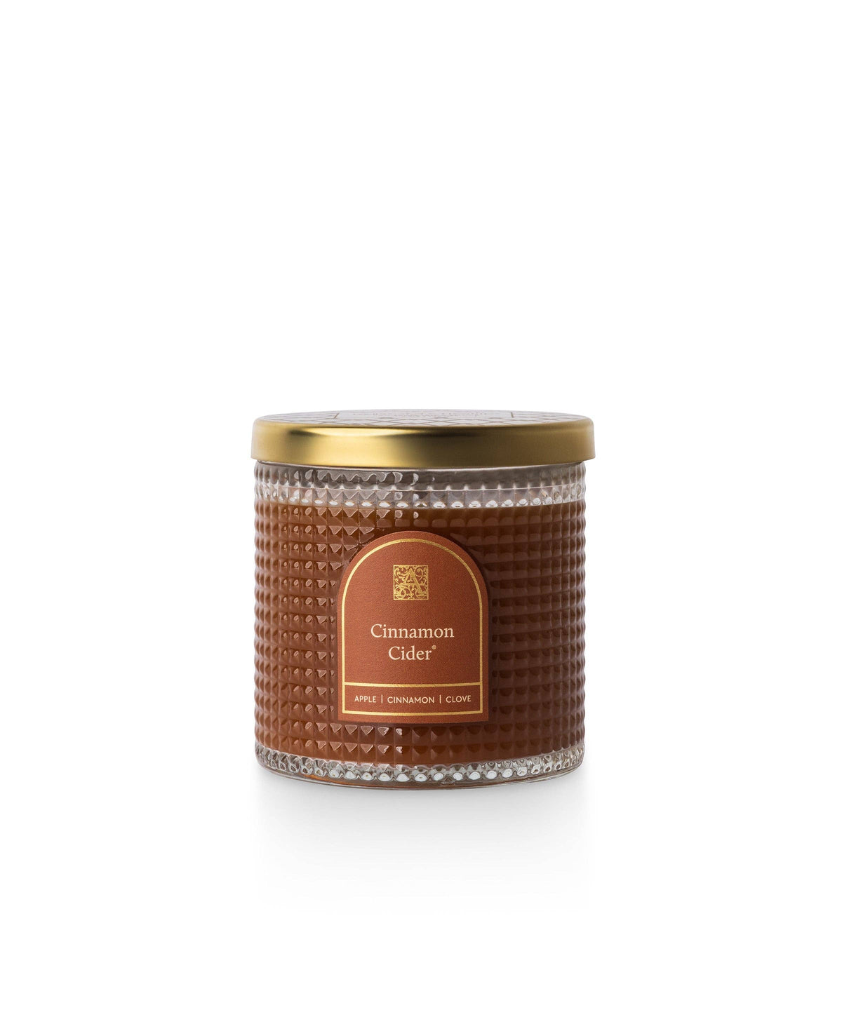 Cinnamon Cider - Textured Glass Candle