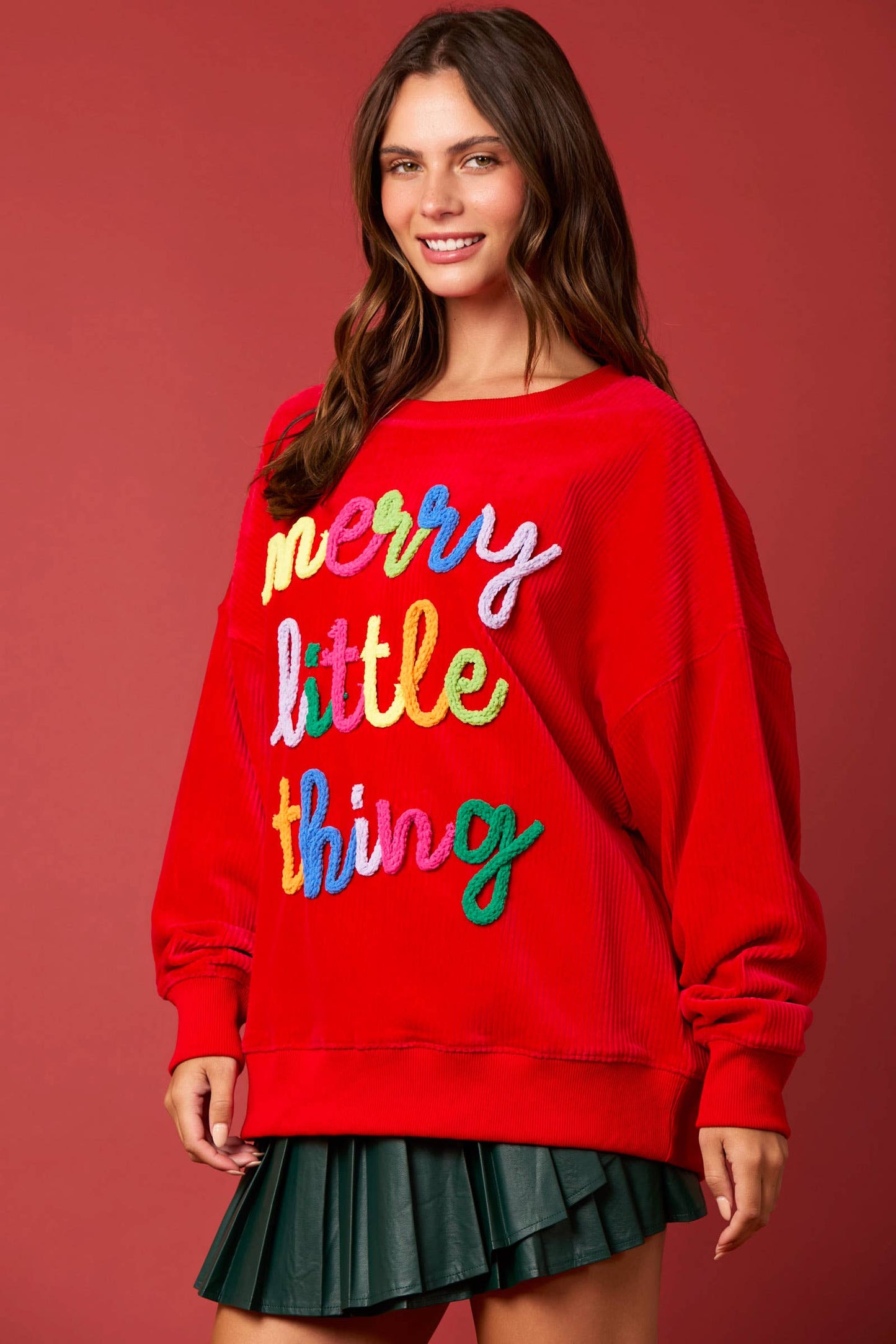 Multi Color Embroidery Sweatshirts