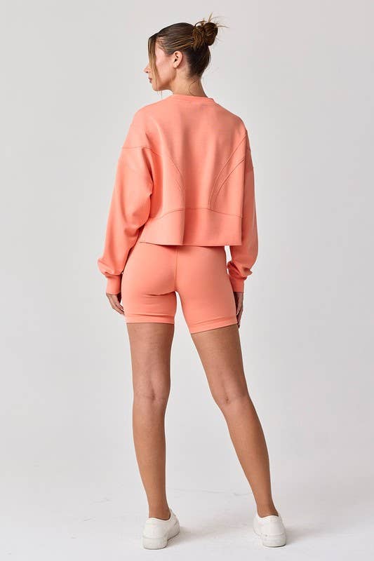 CORAL Biker Short Set