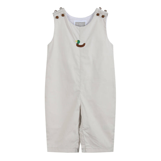 Light Gray Mallard Duck Overalls