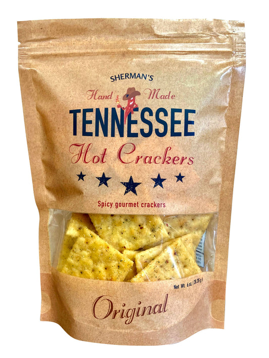 Sherman's Tennessee Hot Crackers, Original Flavor 30 ct