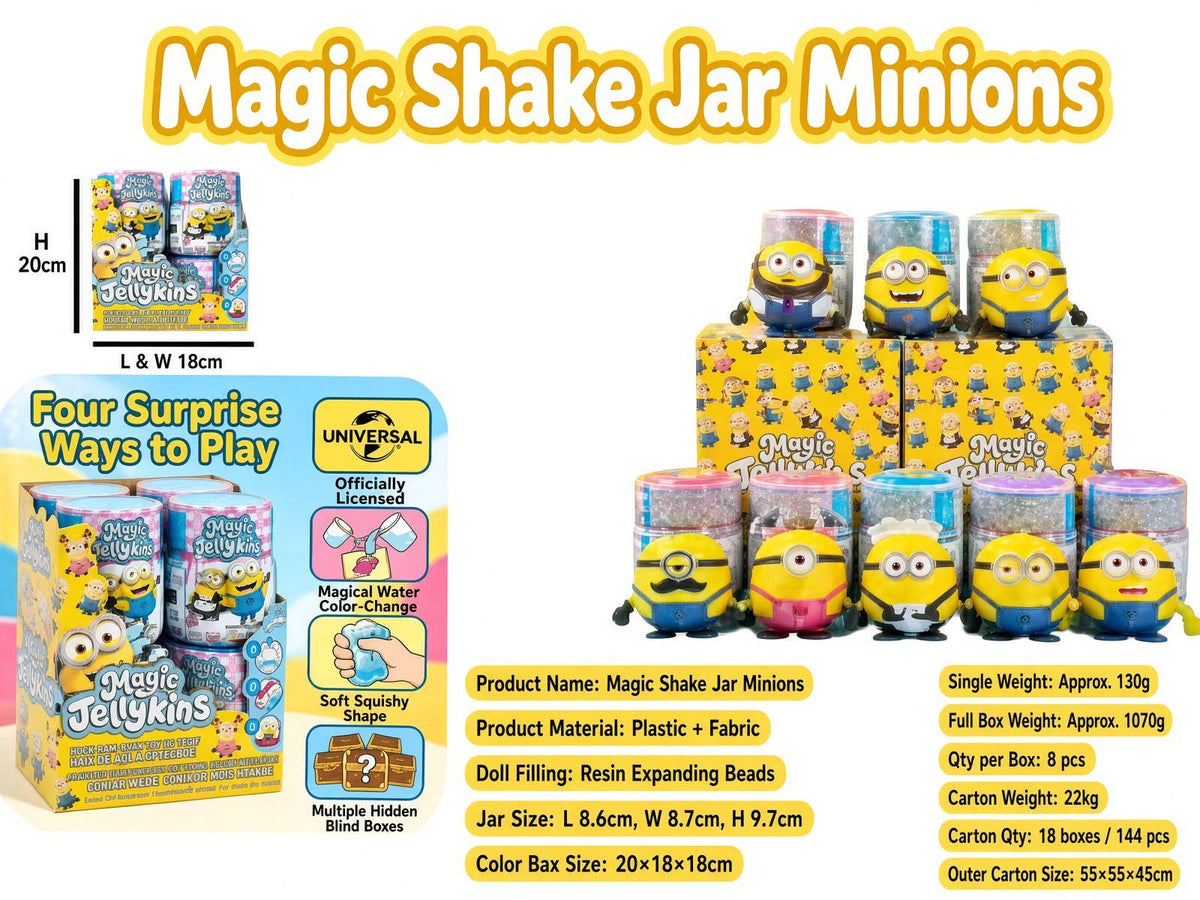 Magic Shake Jar - Yellow Guys
