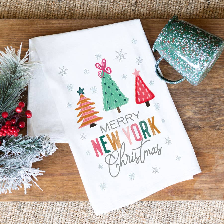 State Products, Kitchen Towel, Christmas Decor, Custom Towel