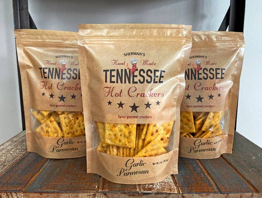 Sherman's Tennessee Hot Crackers, Garlic Parmesan Flavor 30