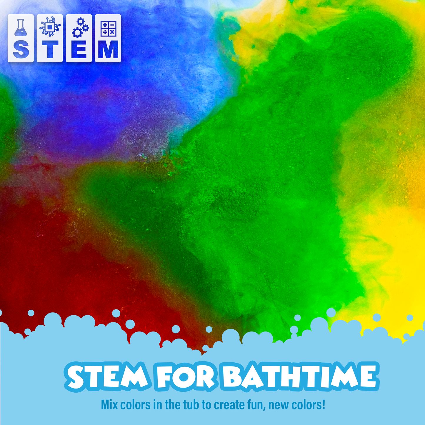 Tub Works® Bath Color Fizzies™, 150 Count