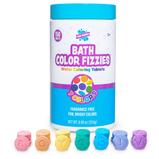 Tub Works® Bath Color Fizzies™, 150 Count