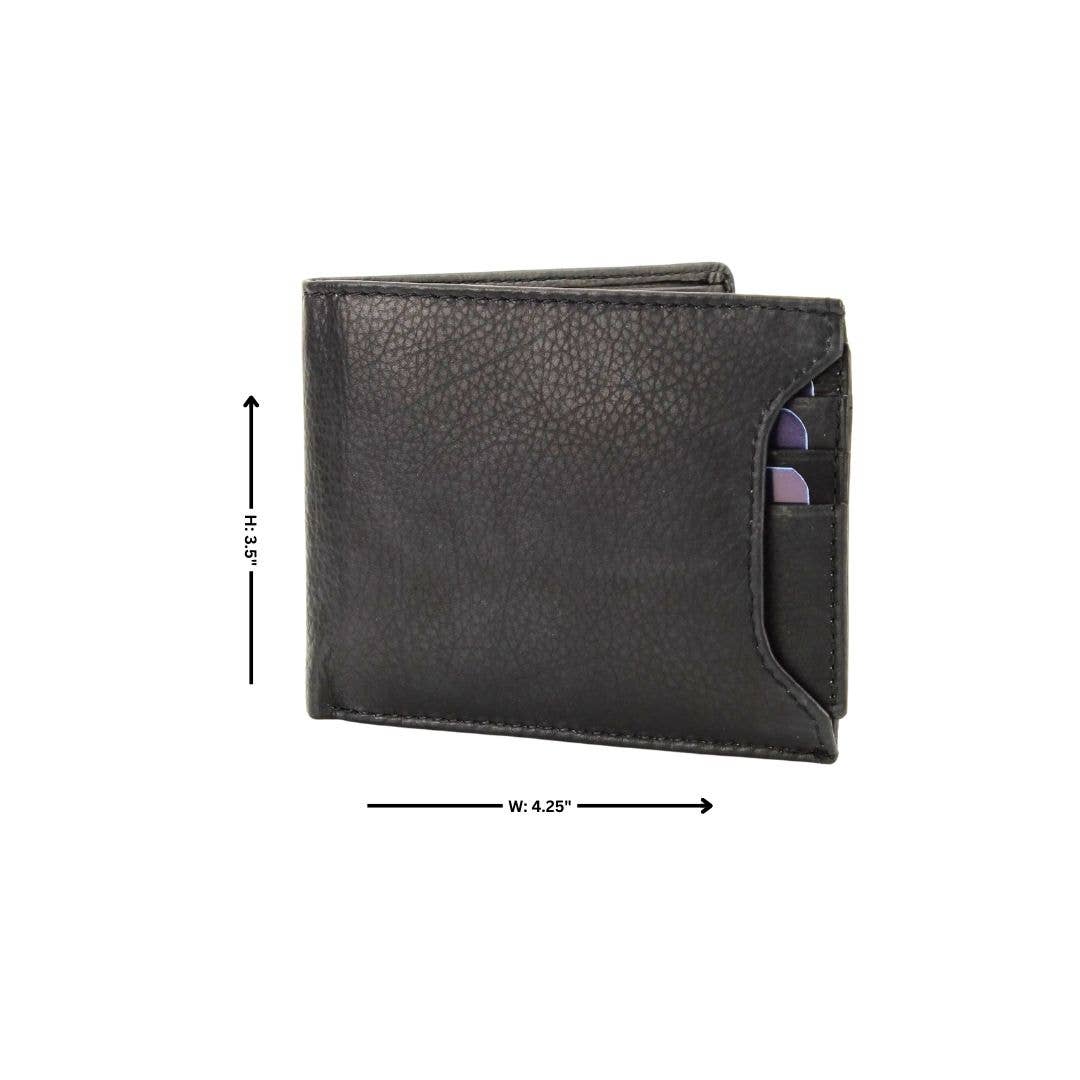 Bifold Wallet w/ Removable Card Sleeve 15725