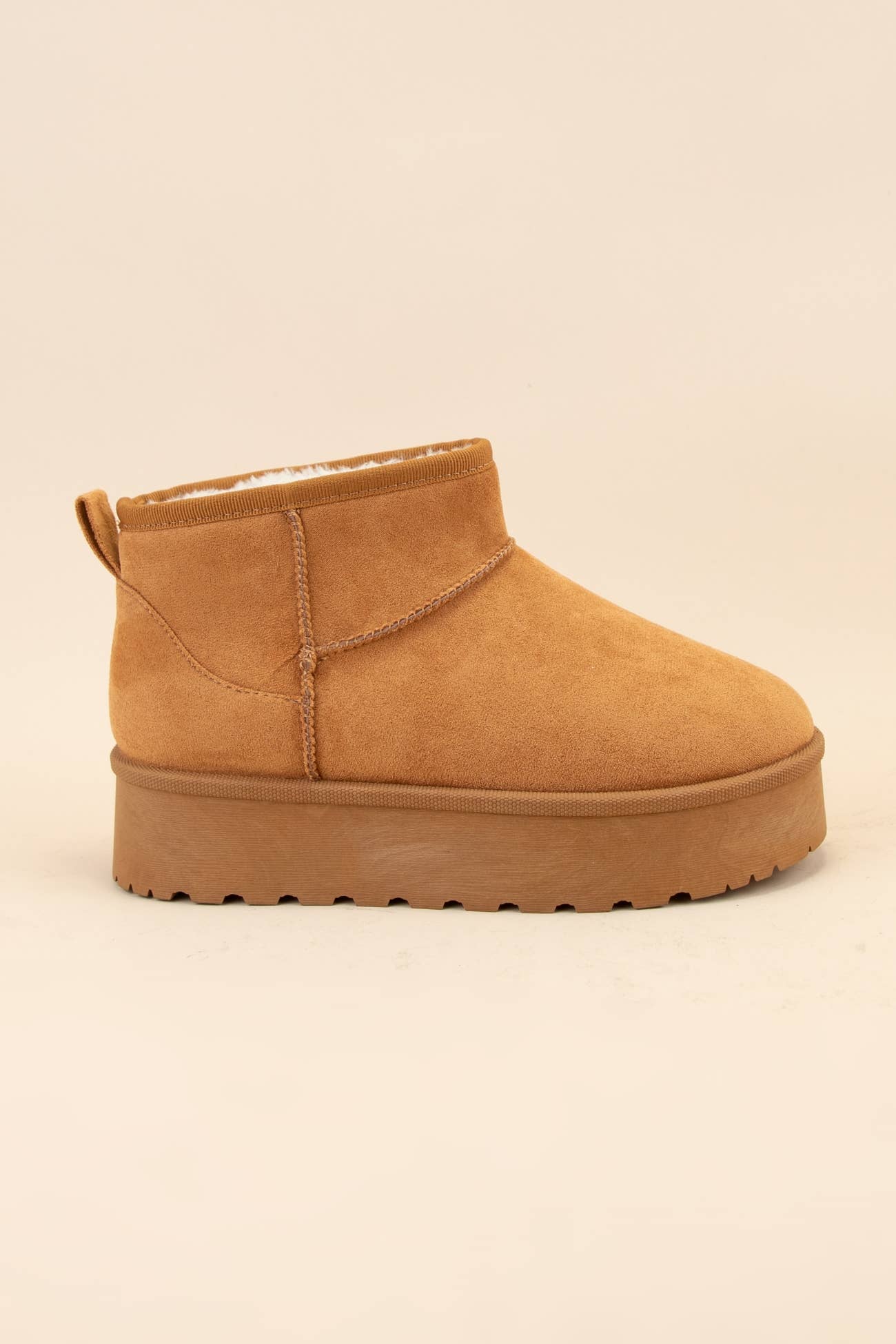 DORAH-2 PLATFORM COZY SHERPA FUR-LINED UGG BOOTS