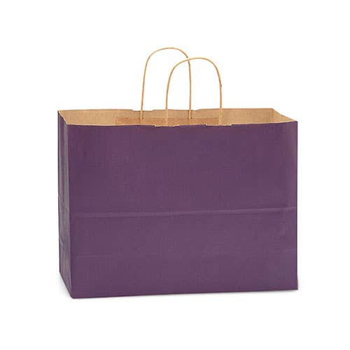 Recycled Kraft Color Paper Retail Shopping Bags
