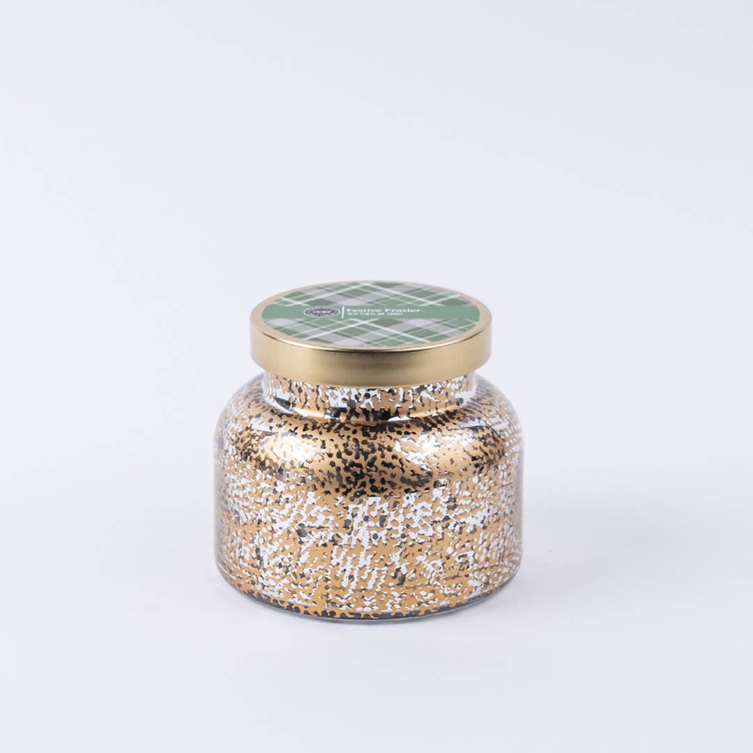 Festive Frasier Mercury Jar Candle
