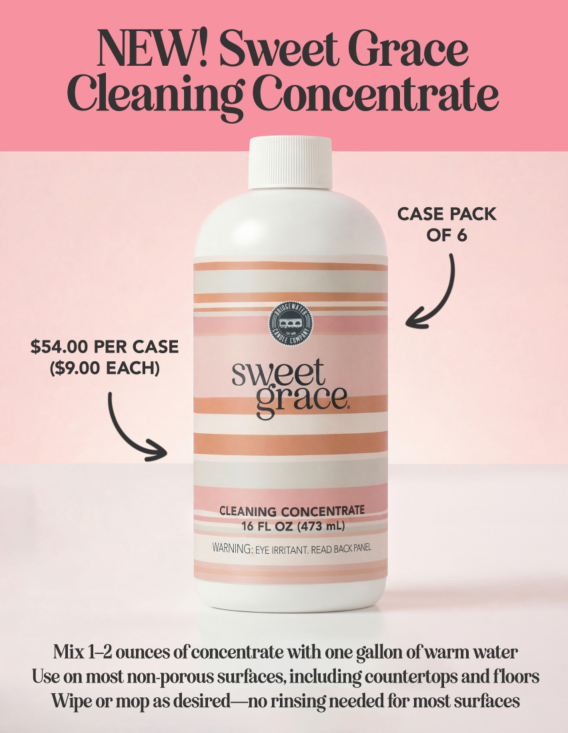 Sweet Grace Cleaning Concentrate | Spring Cleaning Gift