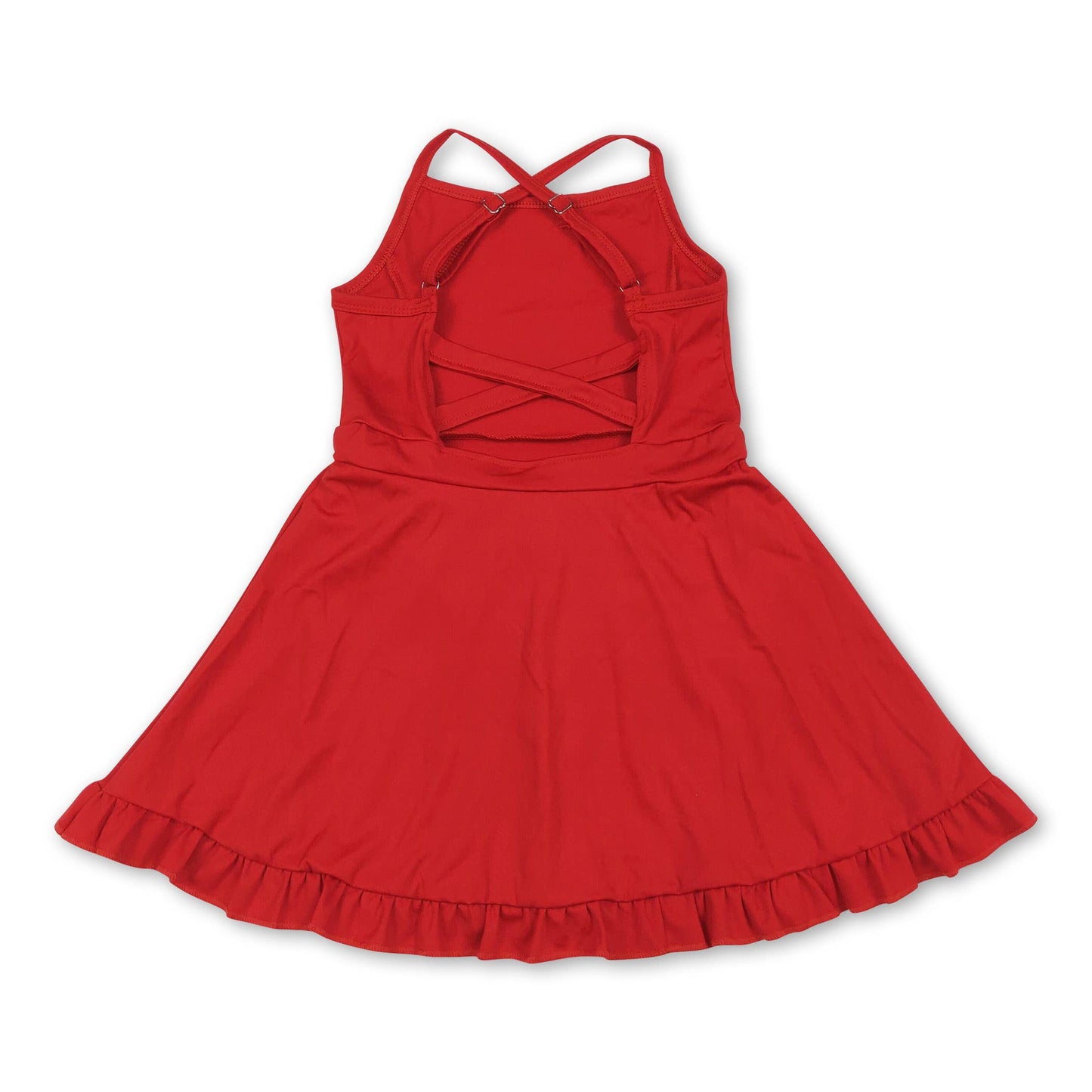 Multi colors kids girls summer athletic dresses