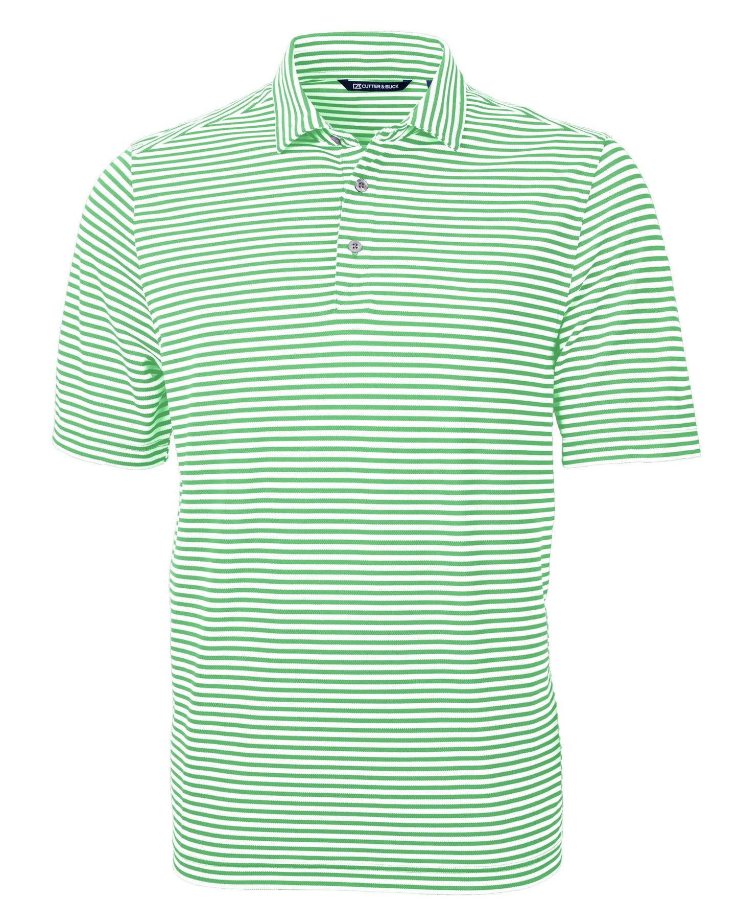 Cutter & Buck Virtue Eco Pique Stripe Recycled Men's Polo