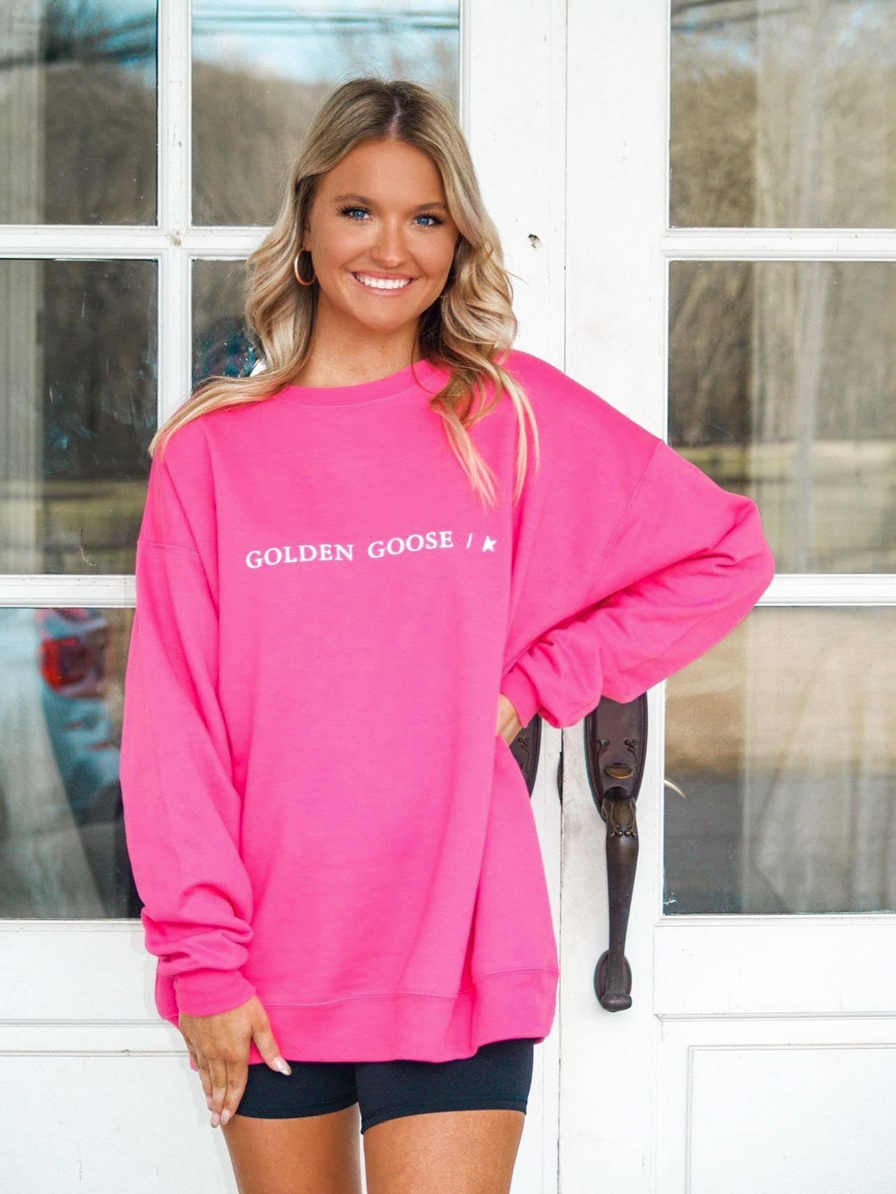 Golden Goose Crew Graphic Sweatshirt for Women