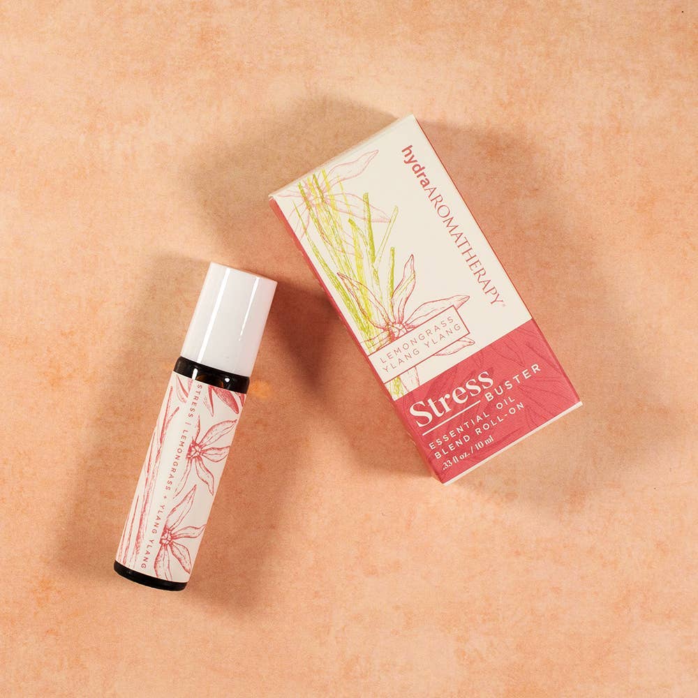 Aromatherapy Essential Oil Roll-On in Stress Buster