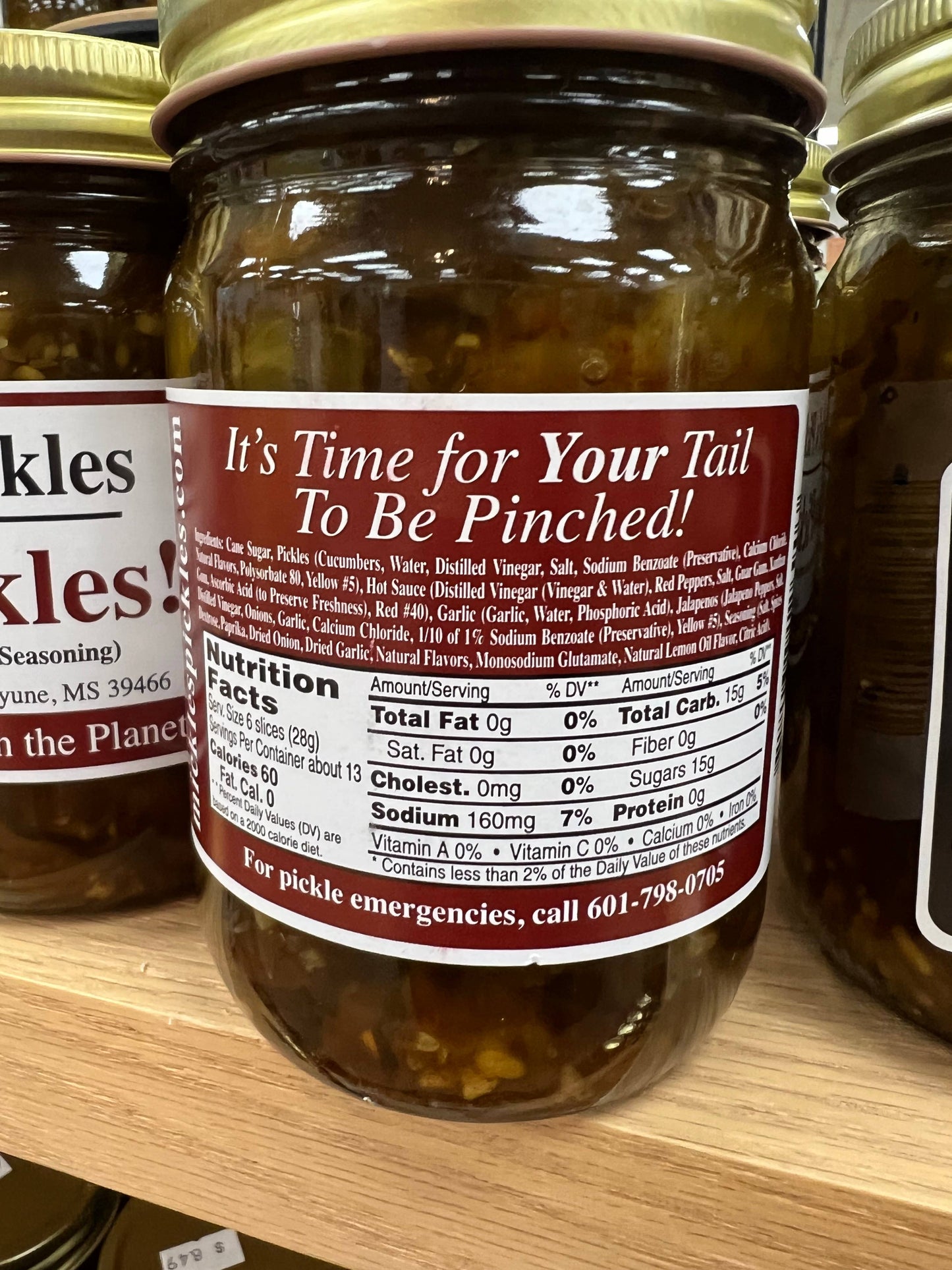 Craw Pickles Mickle's Pickles 12oz Jar