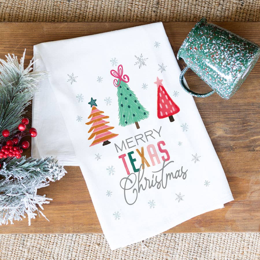 State Products, Kitchen Towel, Christmas Decor, Custom Towel