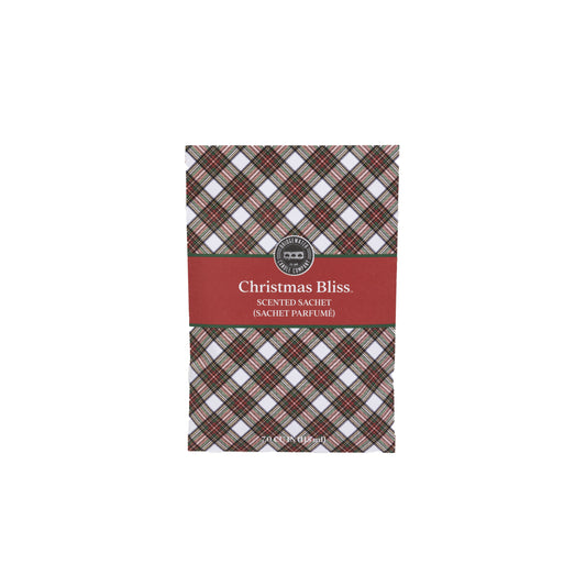 Christmas Bliss Plaid Sachet