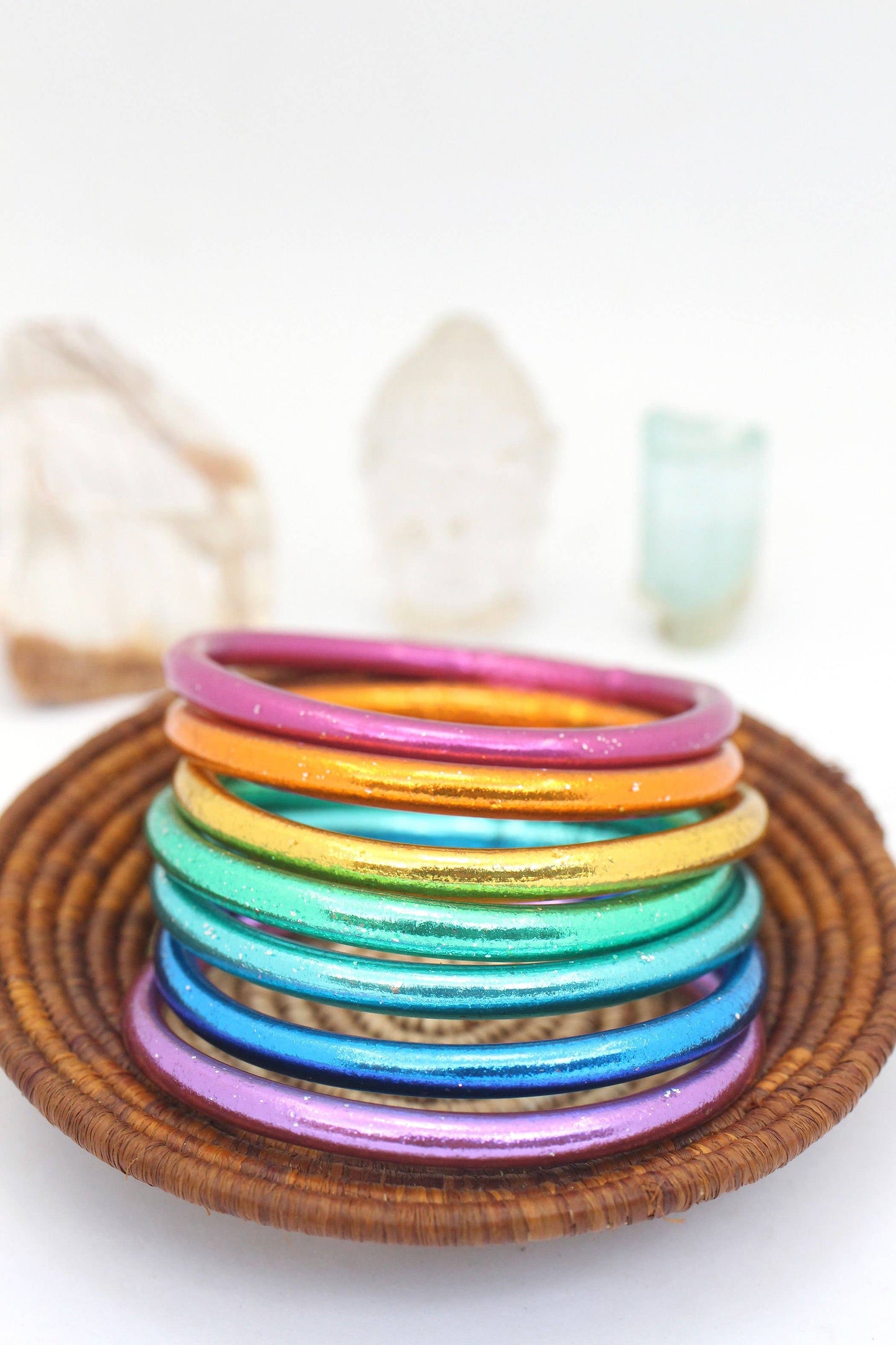 Buddha Bracelets, Mantra Bangles