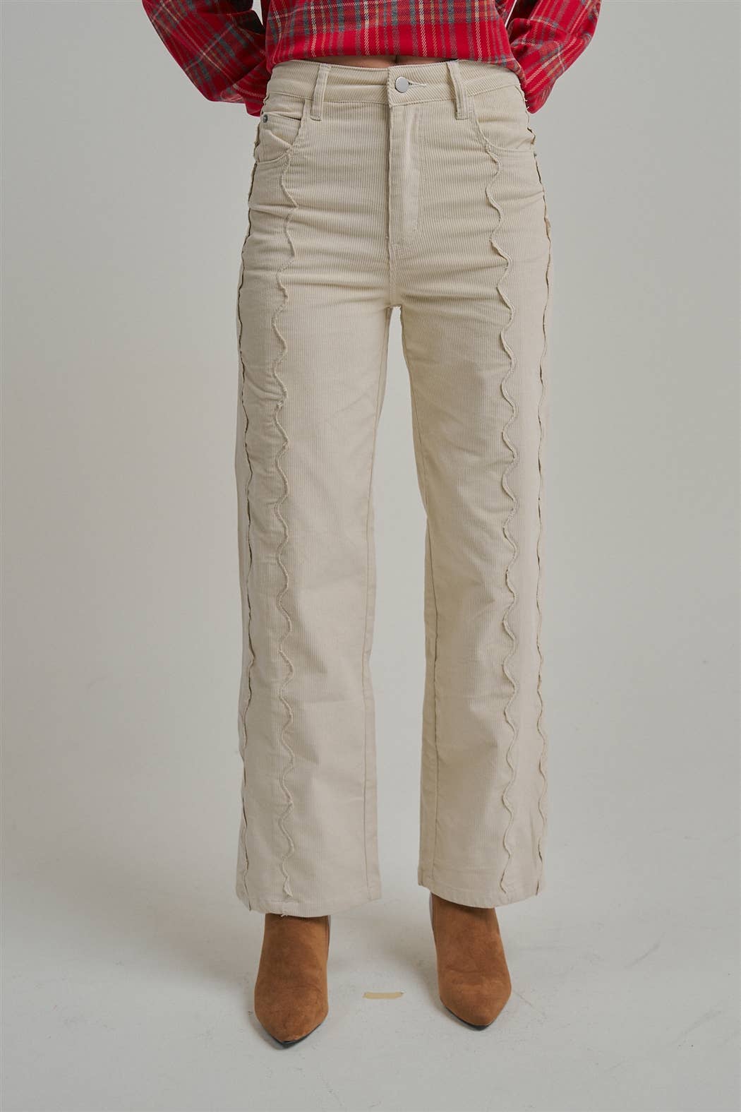 STRETCH CORDUROY WIDE LEG PANTS_JLB80071-03
