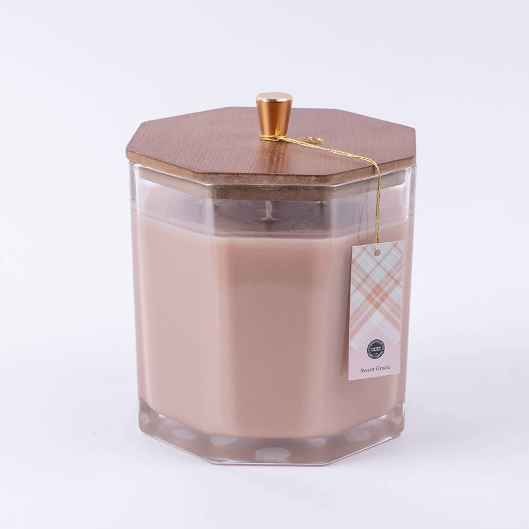 Sweet Grace Large Decorative Candle