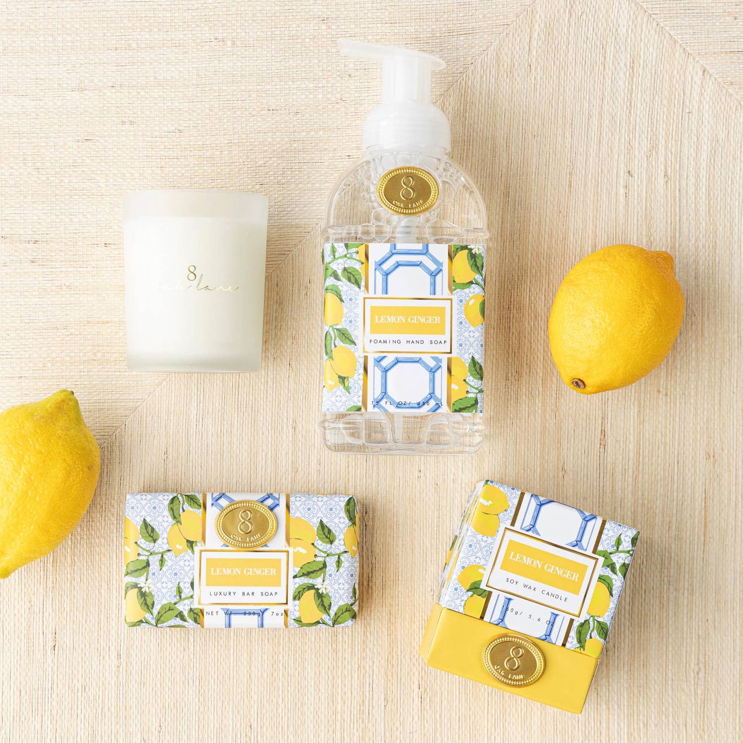 Lemon Ginger 15oz Foaming Hand Soap for Kitchen & Bath