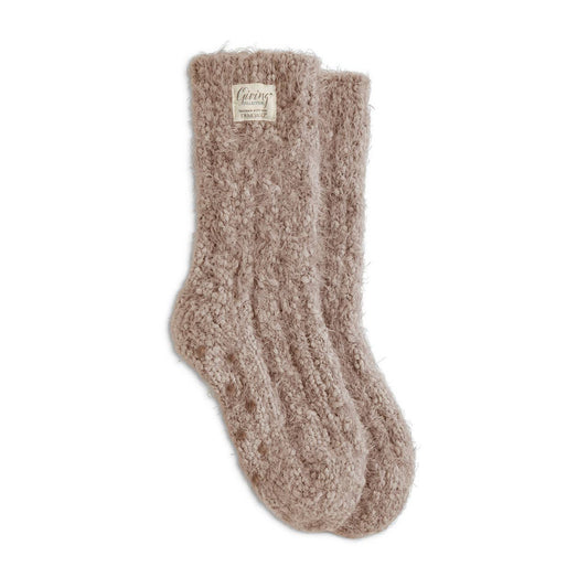 Giving Socks  - Camel