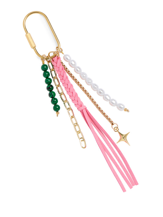 TASSEL BAG CHARM/KEY RING