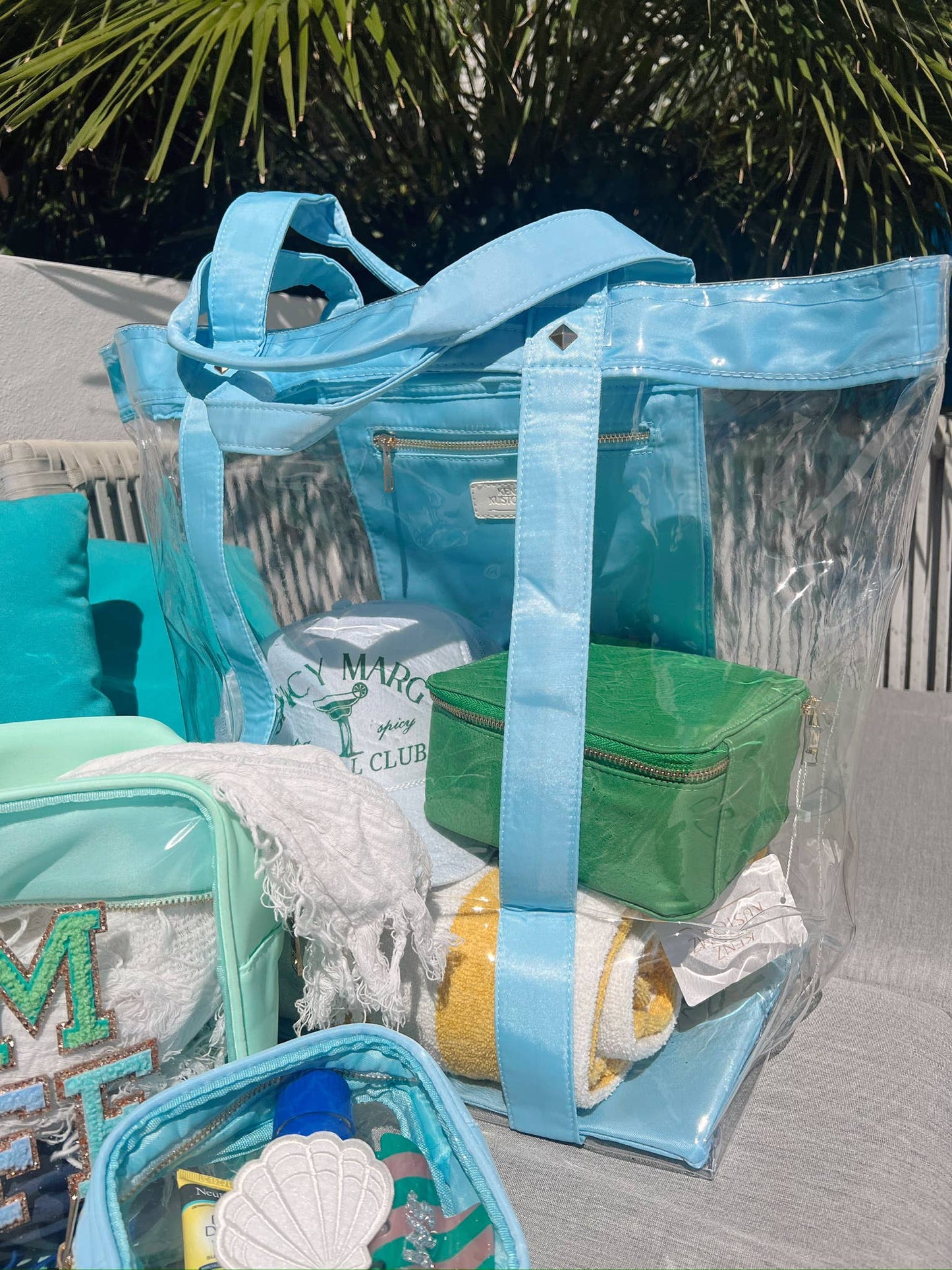 Clear Oversized Tote