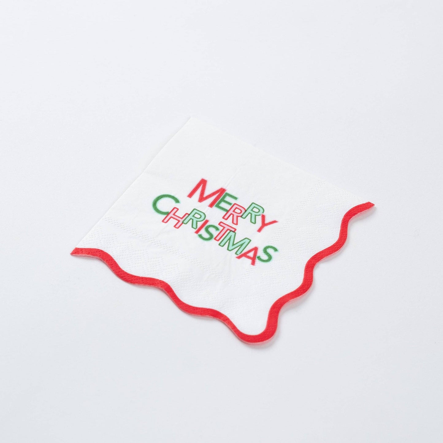 HOL25-CN6- Merry Christmas Cocktail Napkins