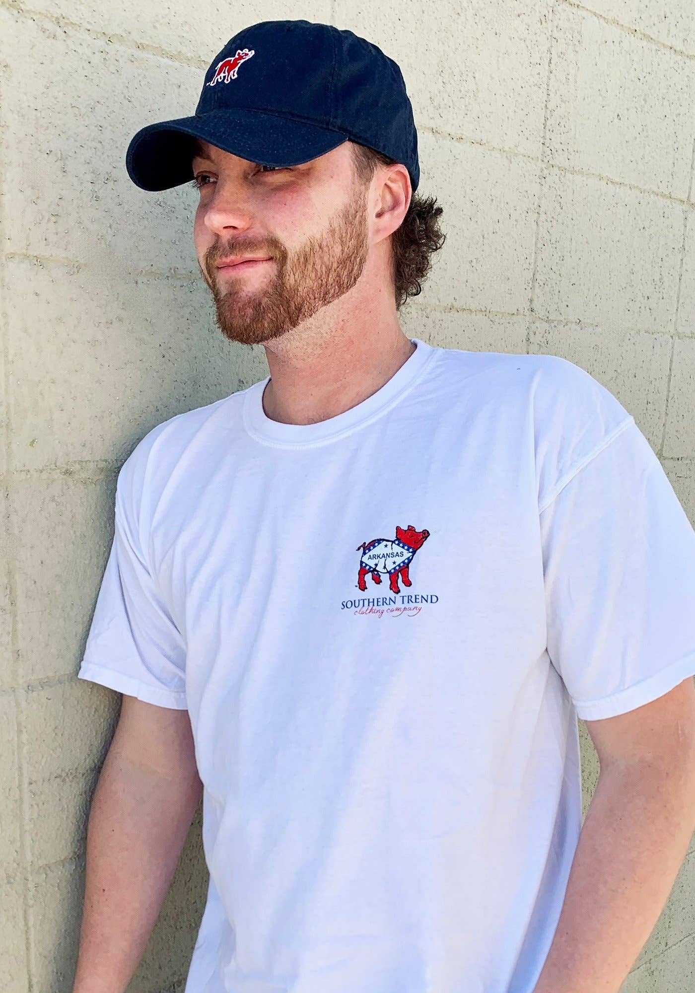 Arkansas Flag Pig T-Shirt