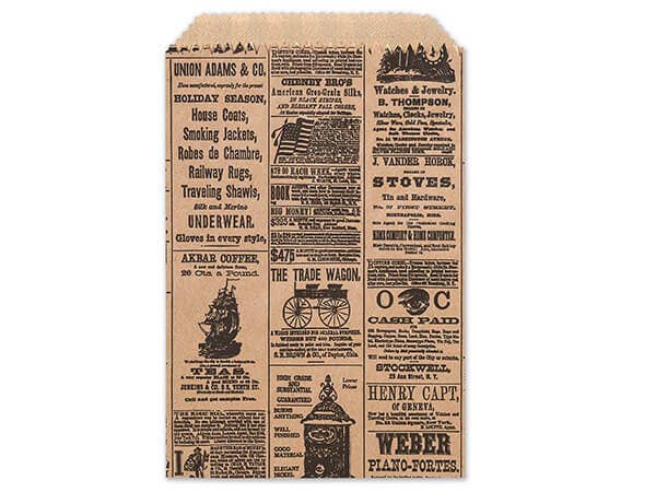 Printed Paper Retail Merchandise Bags