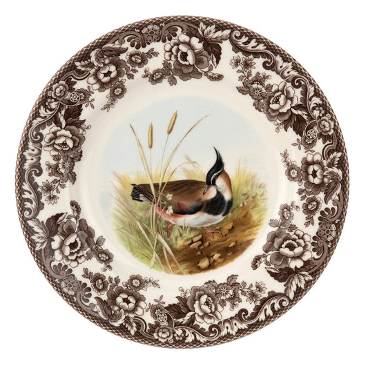 Woodland Dinner Plate 10.5" Lapwing