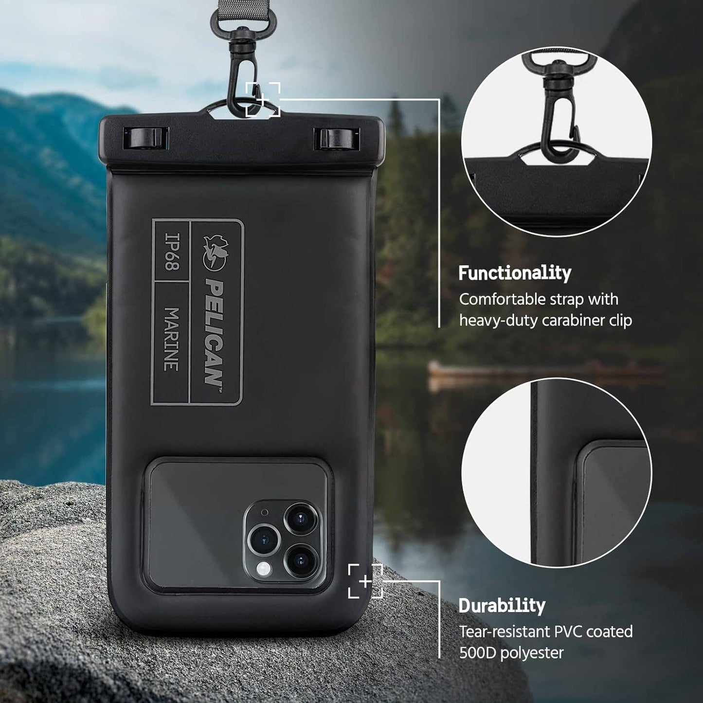 Pelican Marine Waterproof Floating Phone Pouch
