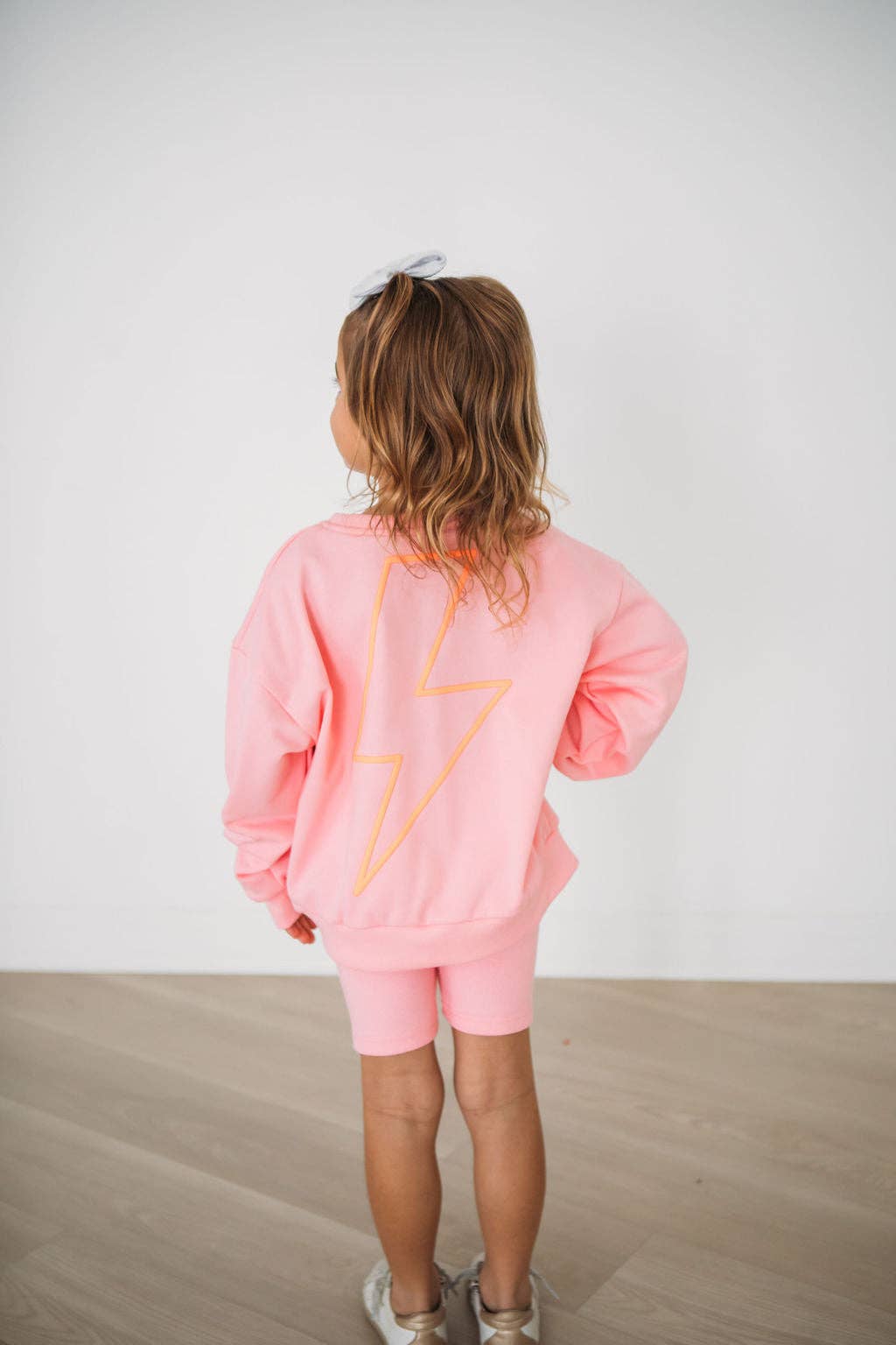 PINK Lightning Bolt Sweatshirt Set