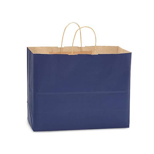 Recycled Kraft Color Paper Retail Shopping Bags