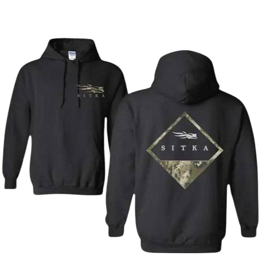 Sitka Optifade Badge Camo Unisex Hoodie - Outdoors Shirt
