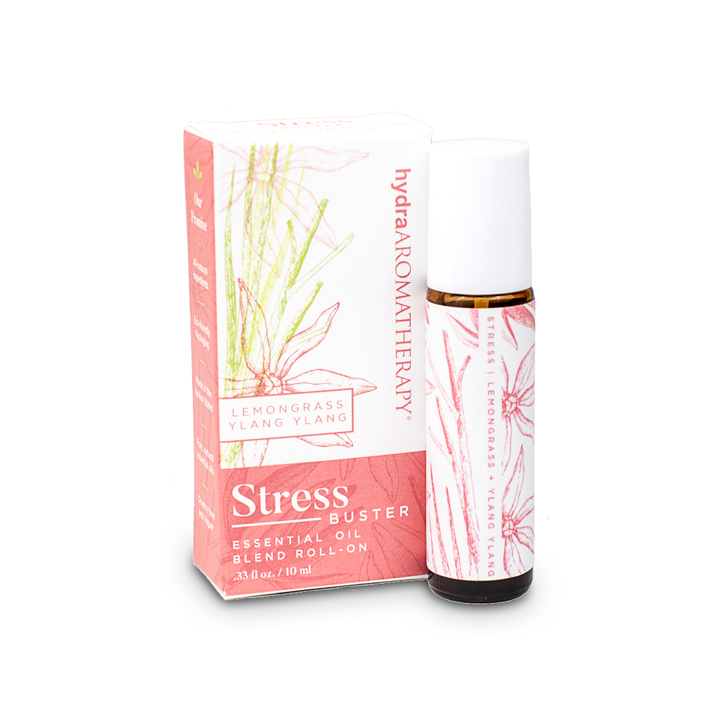 Aromatherapy Essential Oil Roll-On in Stress Buster