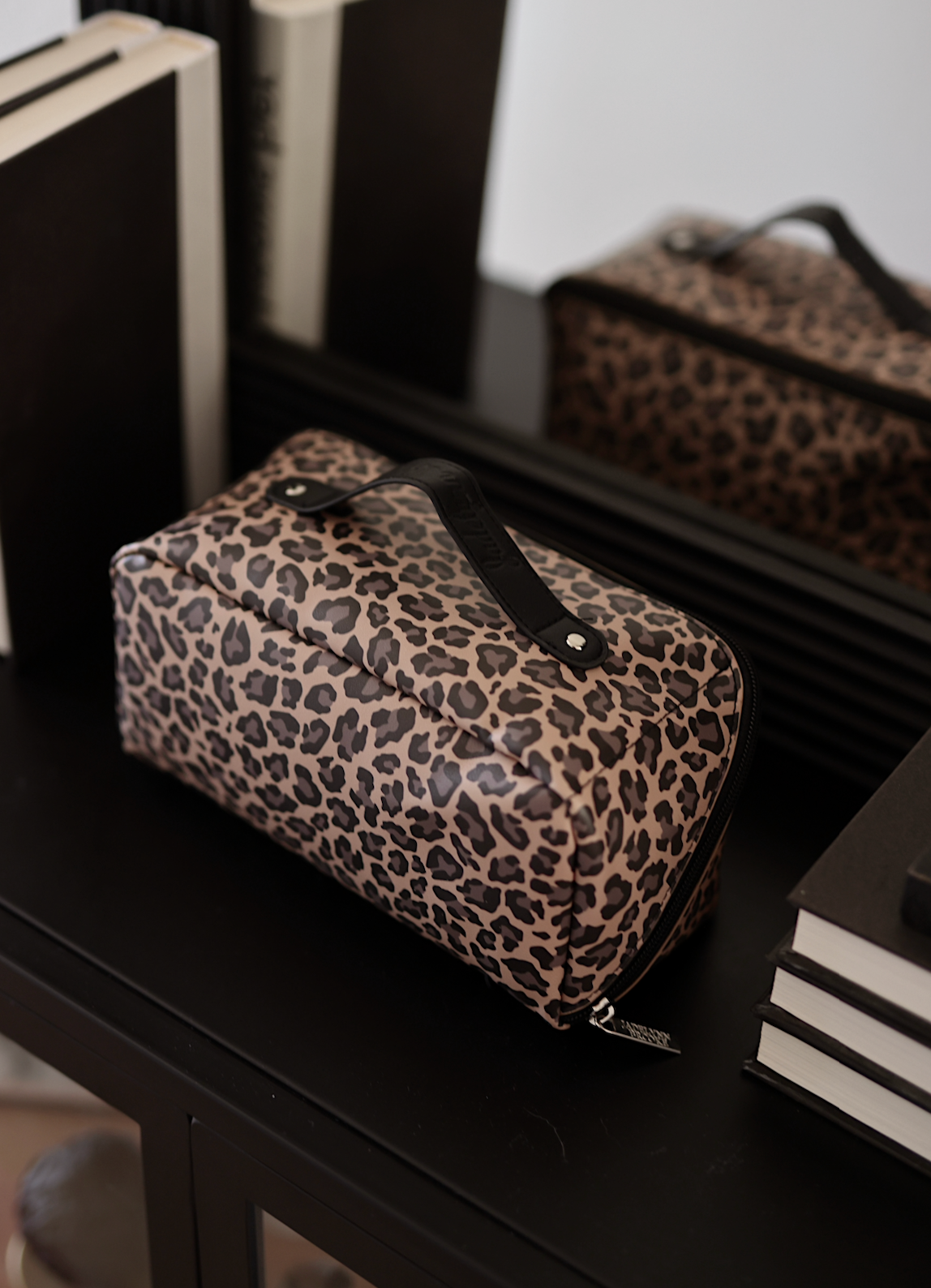Hold All Make Up Bag - Traditional Cheetah